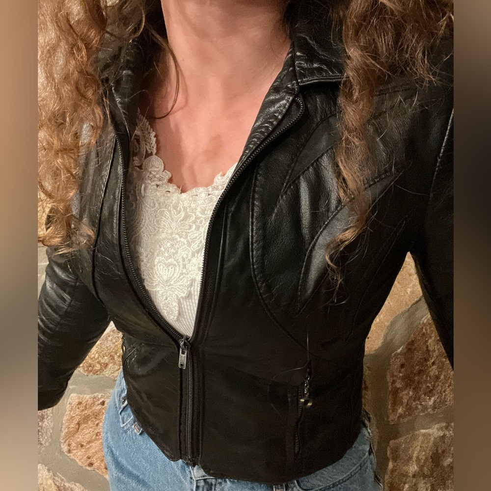 Vintage Genuine leather jacket